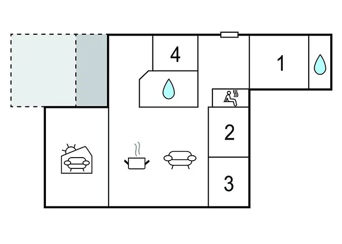 Дом отдыха Three-bedroom In Блаванн